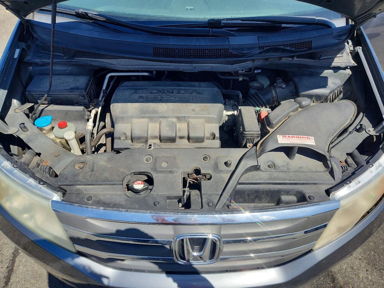 2011 Honda Odyssey Exl Gray vin: 5FNRL5H66BB009701
