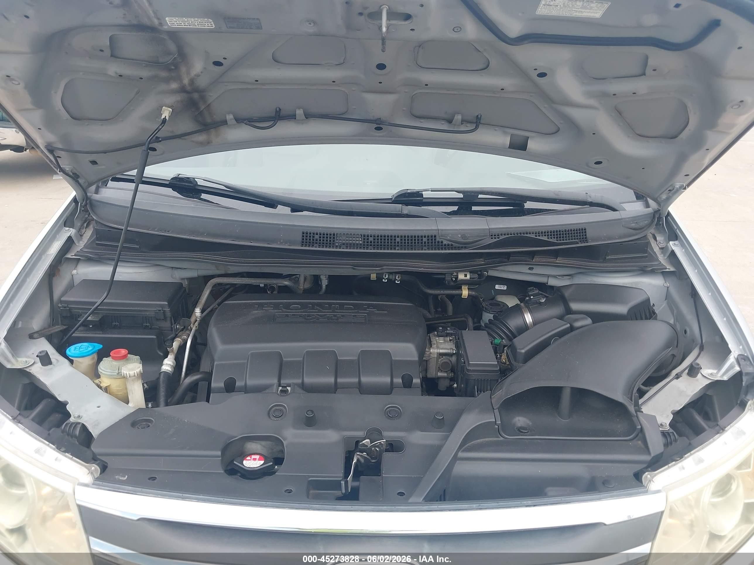 2011 Honda Odyssey Ex-l Silver vin: 5FNRL5H66BB041094
