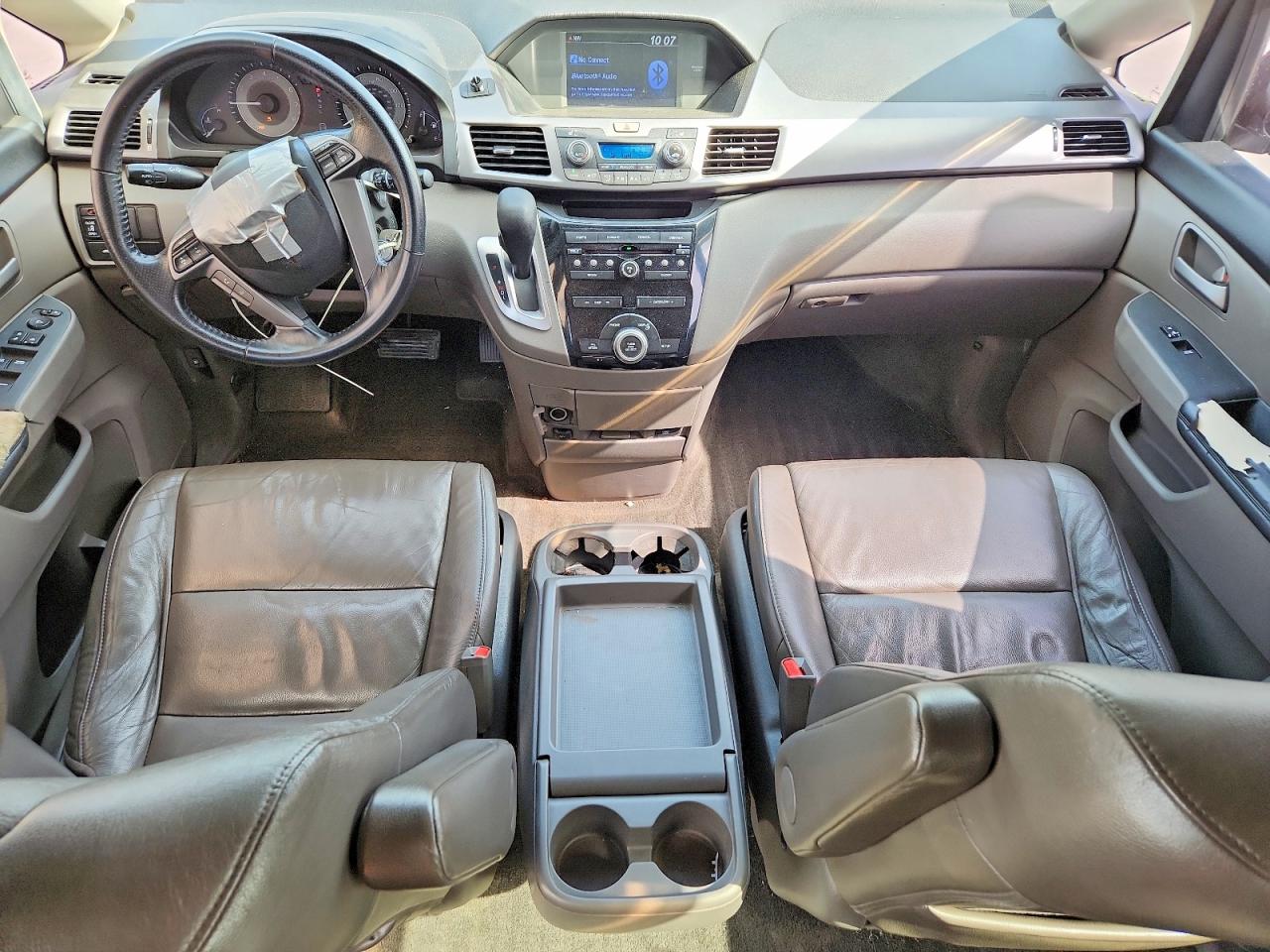 2011 Honda Odyssey Exl Black vin: 5FNRL5H66BB072314