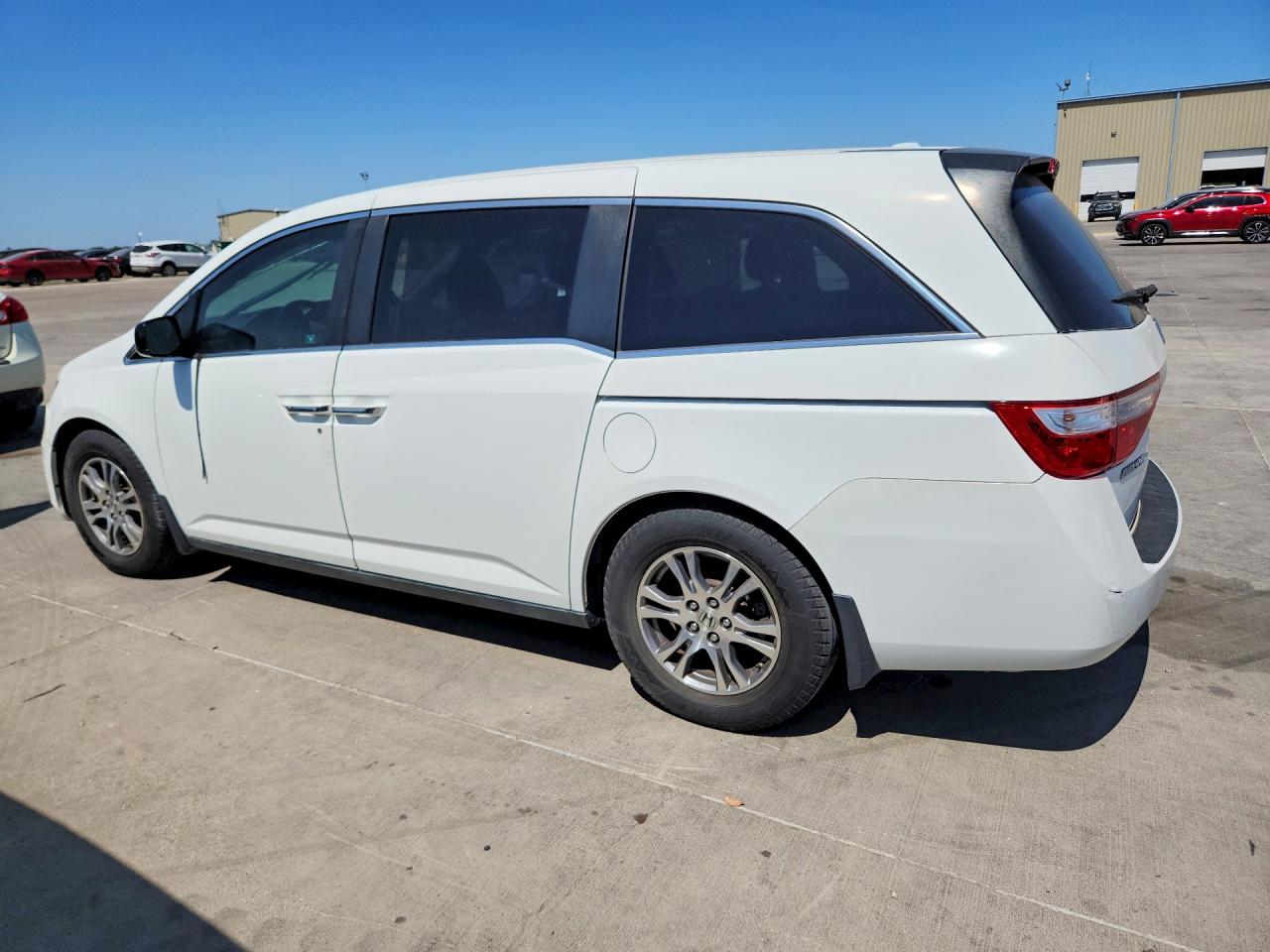 2011 Honda Odyssey Exl Белый vin: 5FNRL5H66BB076685