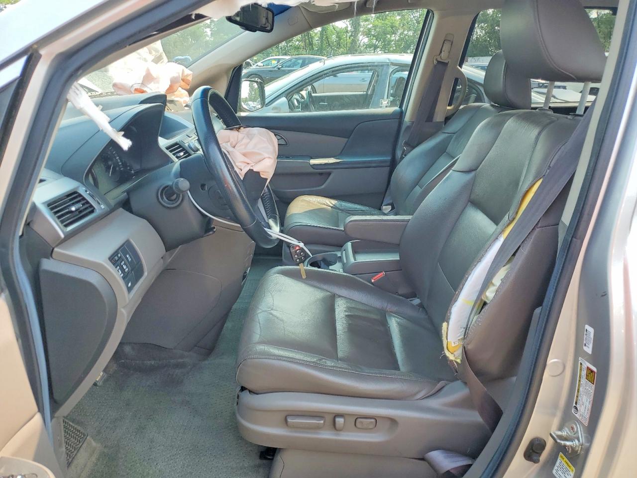 2011 Honda Odyssey Exl Gray vin: 5FNRL5H66BB096130