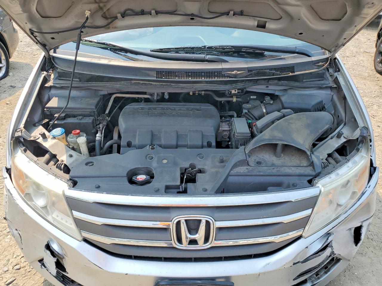 2011 Honda Odyssey Exl Gray vin: 5FNRL5H66BB096130