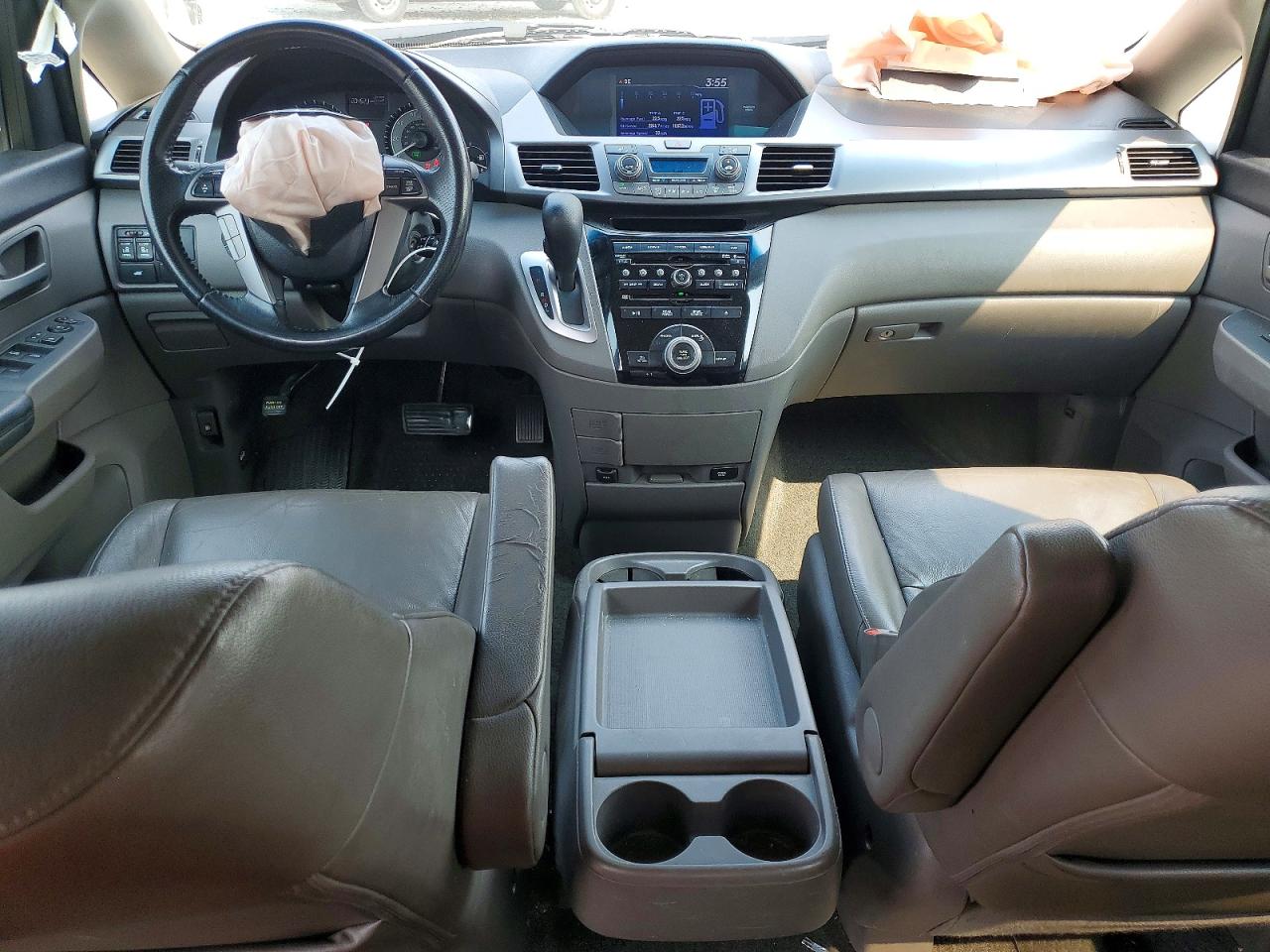 2011 Honda Odyssey Exl Gray vin: 5FNRL5H66BB096130