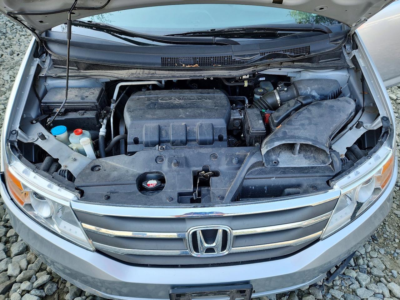 2011 Honda Odyssey Exl Silver vin: 5FNRL5H66BB096628