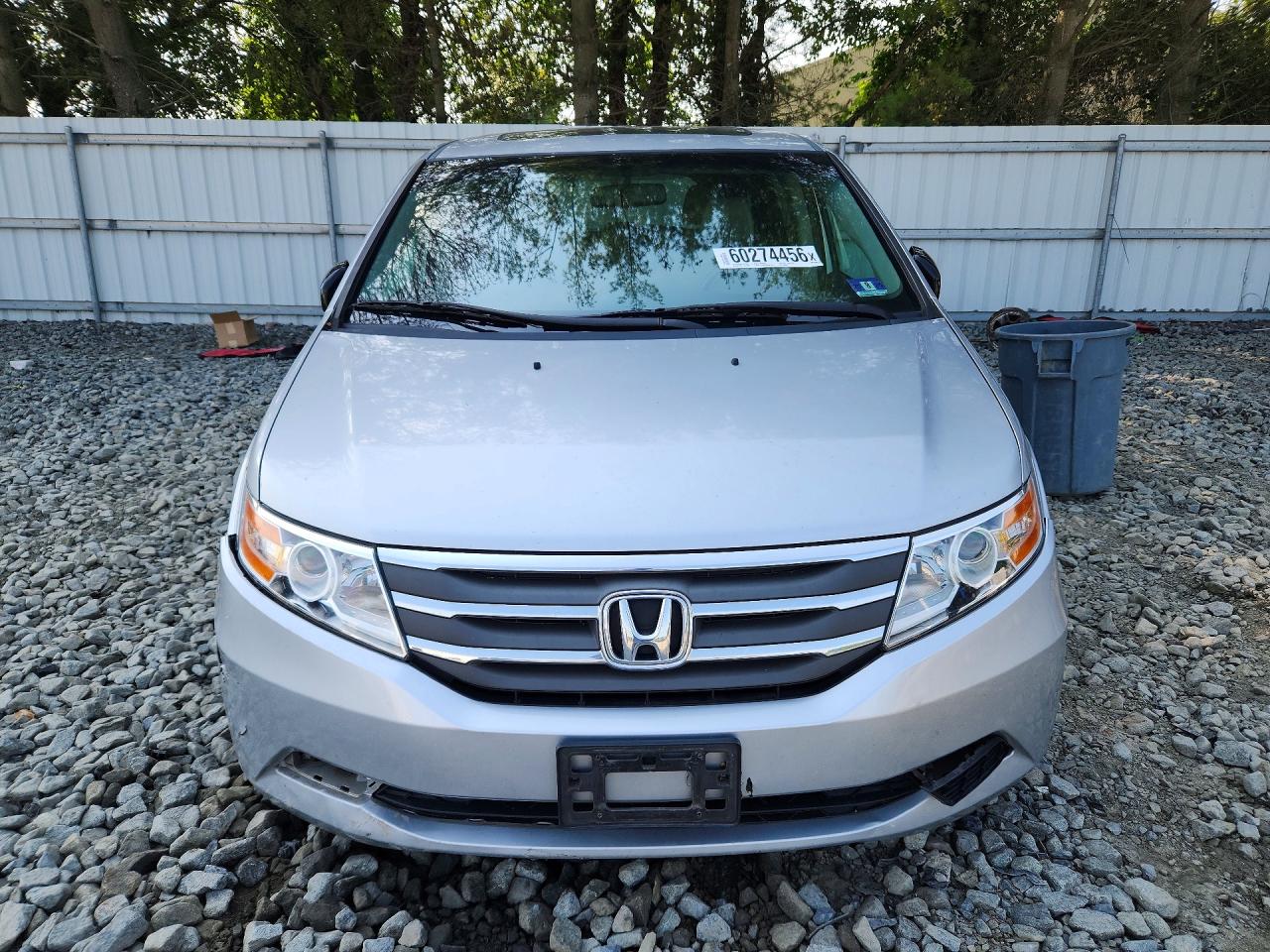 2011 Honda Odyssey Exl Silver vin: 5FNRL5H66BB096628