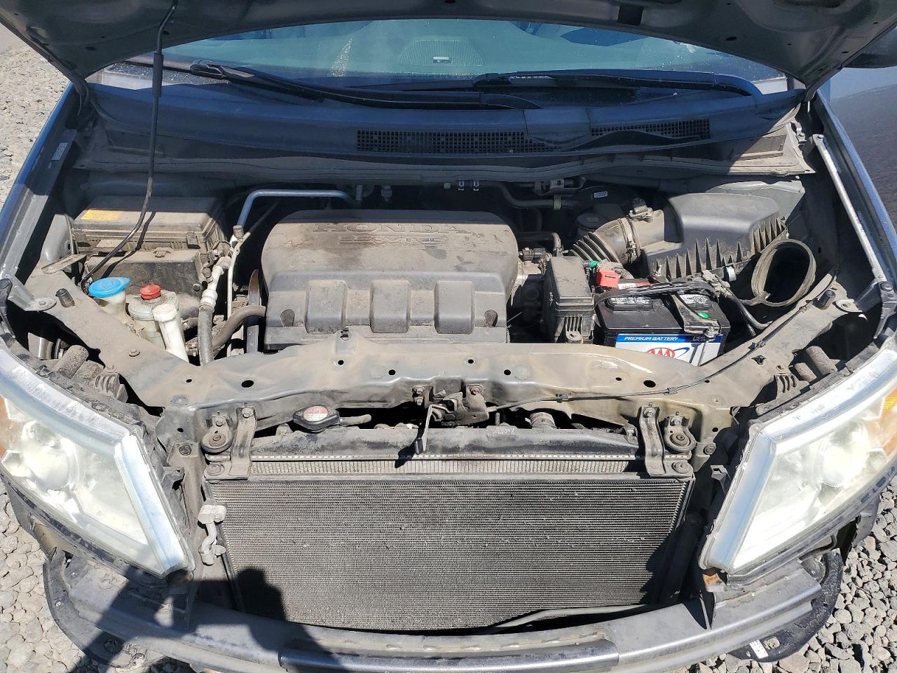 2011 Honda Odyssey Exl Charcoal vin: 5FNRL5H66BB100029
