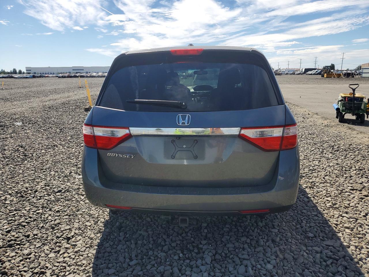 2011 Honda Odyssey Exl Charcoal vin: 5FNRL5H66BB100029