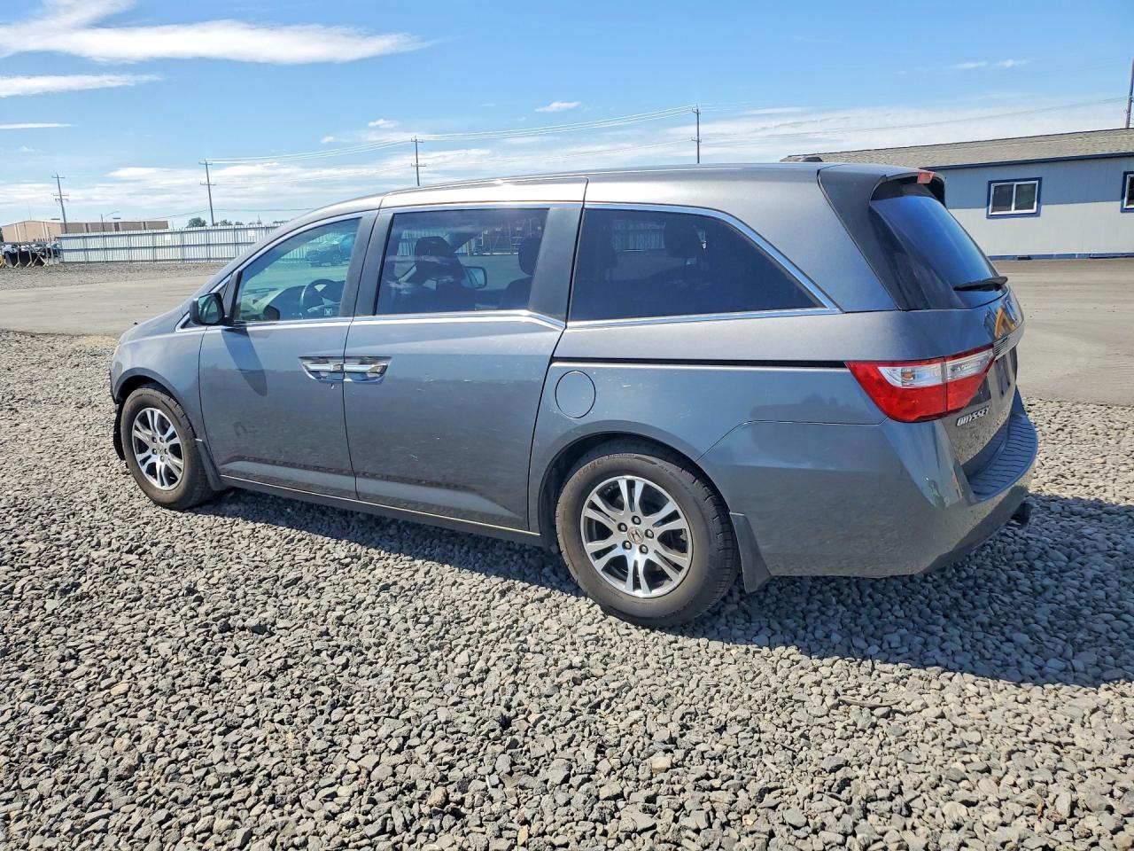 2011 Honda Odyssey Exl Charcoal vin: 5FNRL5H66BB100029
