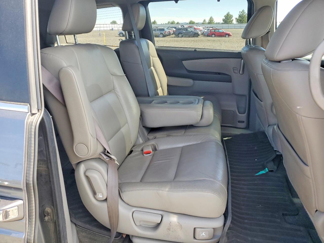 2011 Honda Odyssey Exl Charcoal vin: 5FNRL5H66BB100029