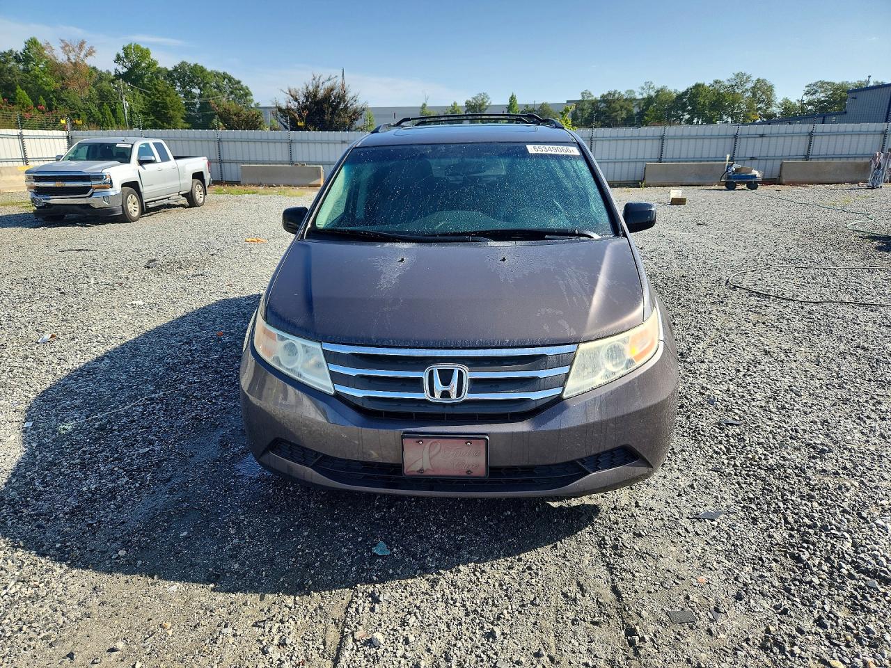 2012 Honda Odyssey Exl Gray vin: 5FNRL5H66CB016911