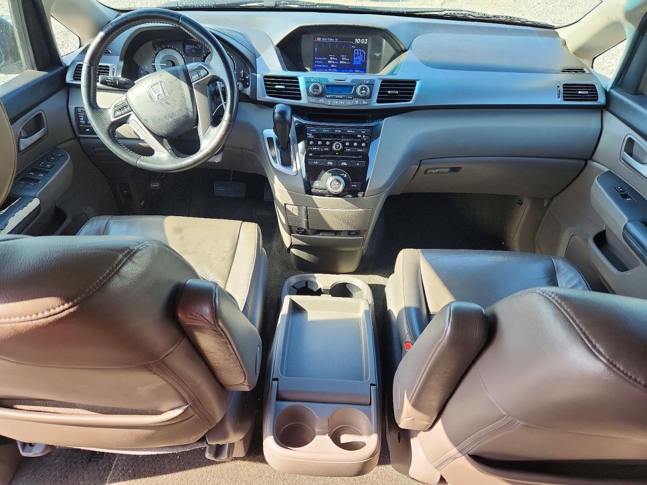2012 Honda Odyssey Exl Gray vin: 5FNRL5H66CB016911