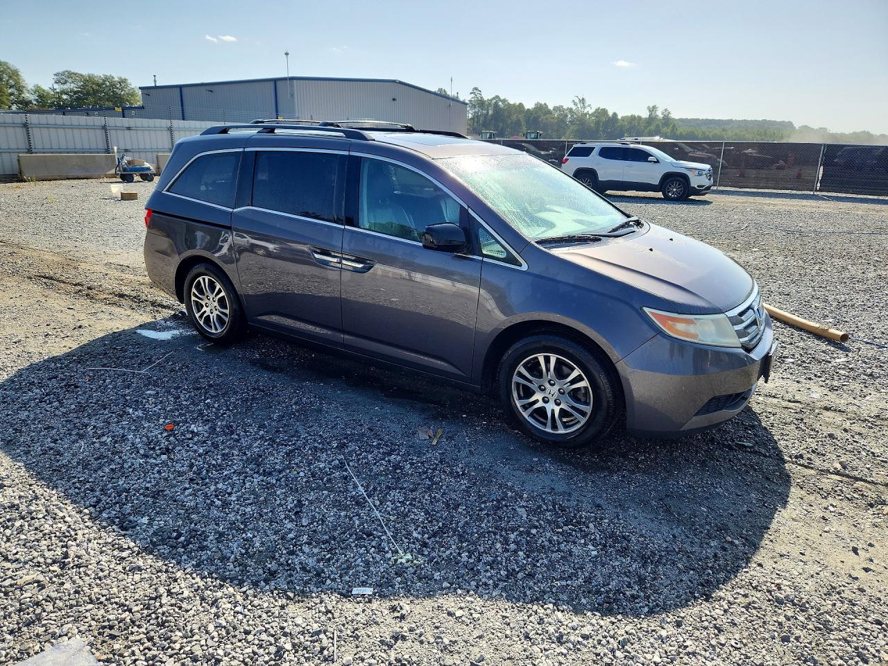 2012 Honda Odyssey Exl Gray vin: 5FNRL5H66CB016911