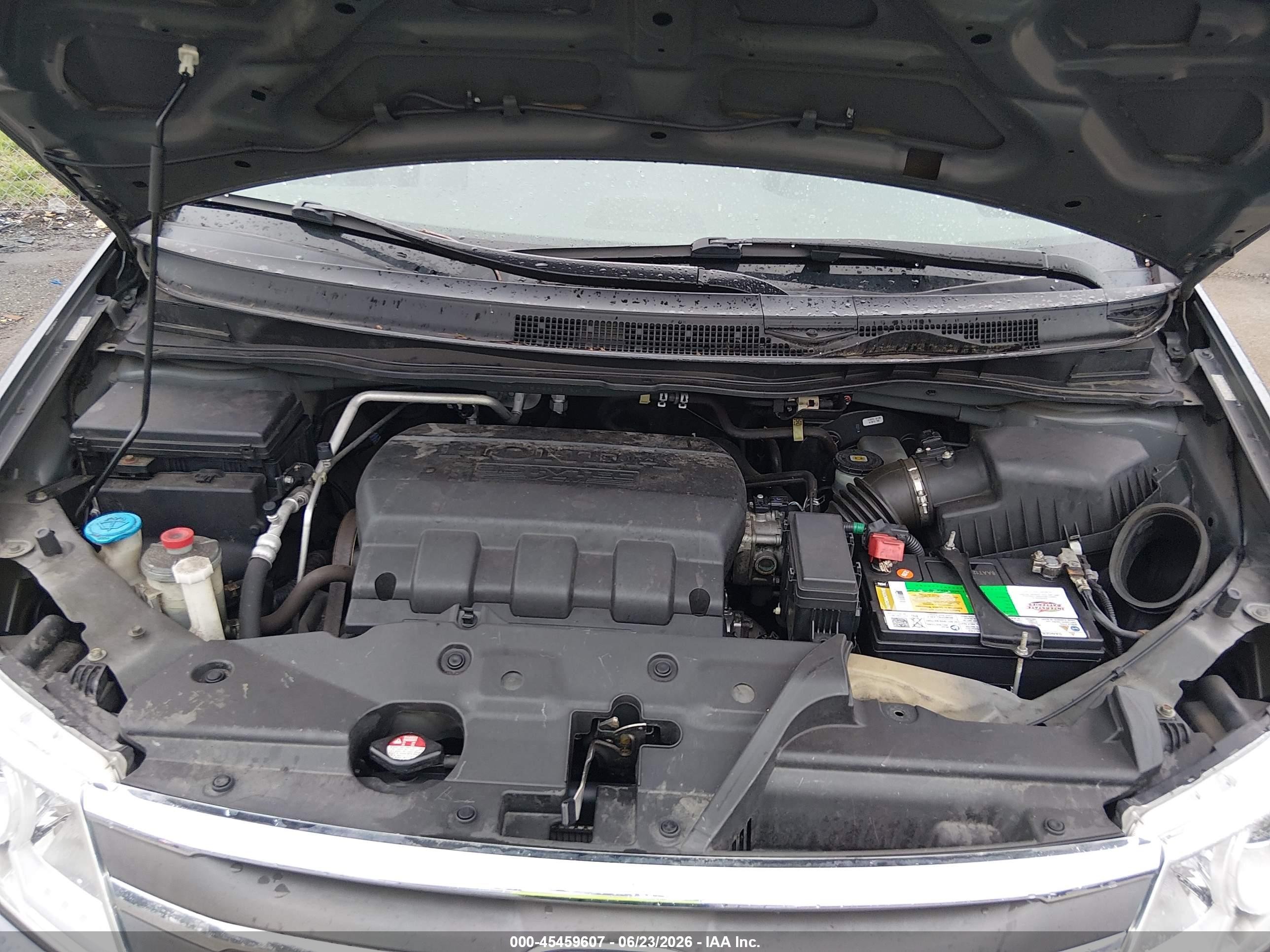 2012 Honda Odyssey Ex-l Gray vin: 5FNRL5H66CB024751
