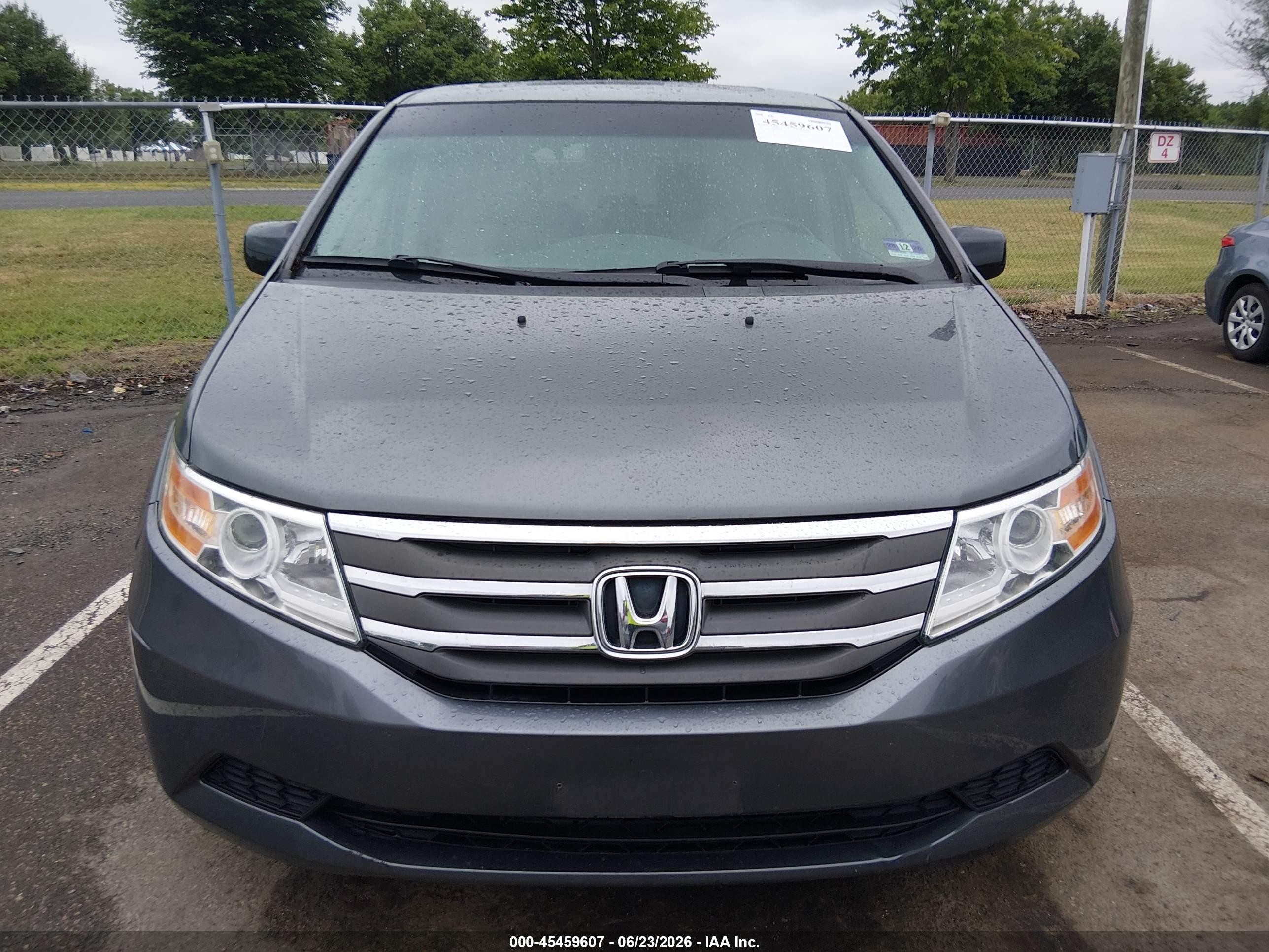 2012 Honda Odyssey Ex-l Gray vin: 5FNRL5H66CB024751