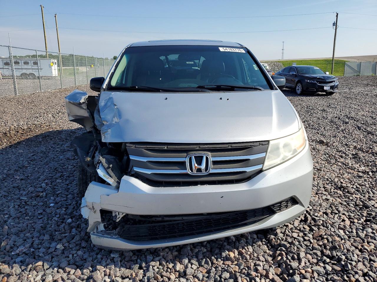 2012 Honda Odyssey Exl Silver vin: 5FNRL5H66CB041940