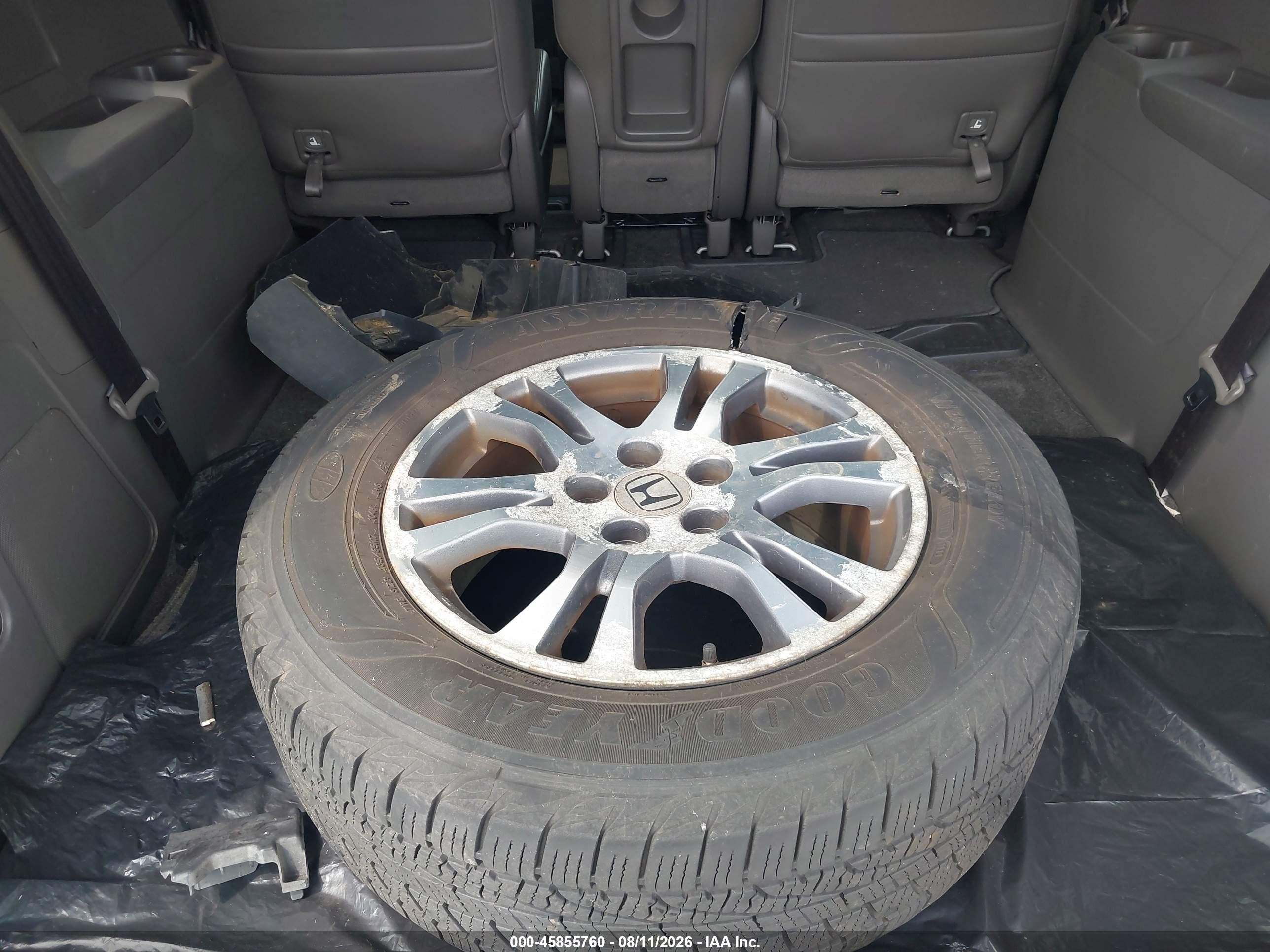 2012 Honda Odyssey Ex-l Silver vin: 5FNRL5H66CB042926
