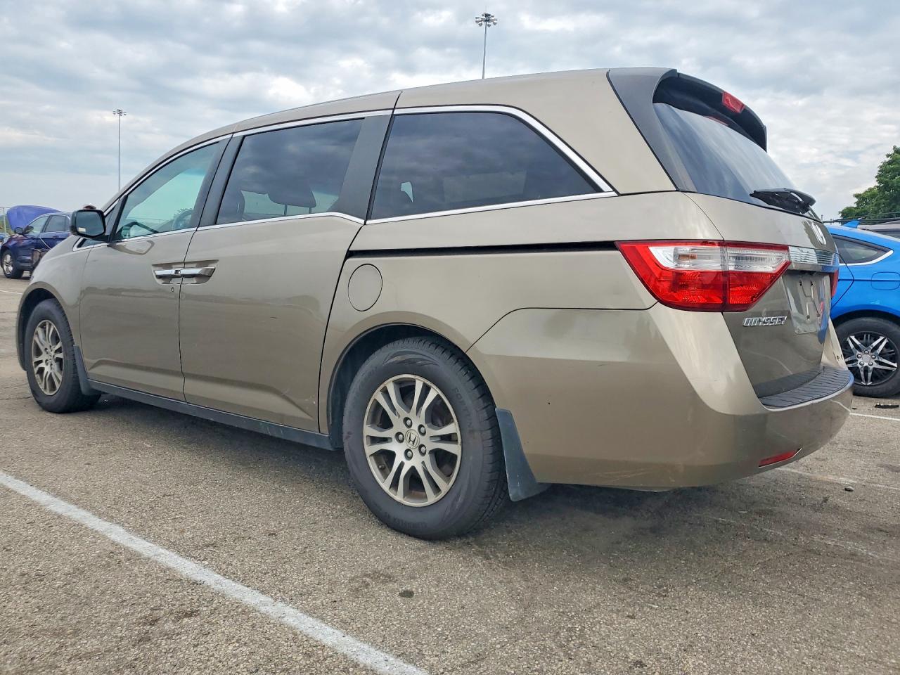 2012 Honda Odyssey Exl Tan vin: 5FNRL5H66CB046801