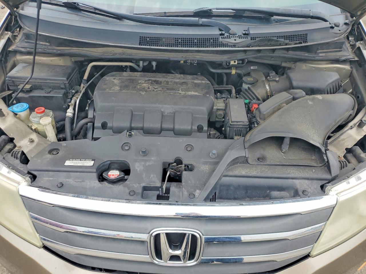 2012 Honda Odyssey Exl Tan vin: 5FNRL5H66CB046801