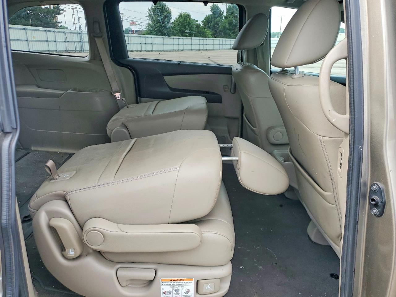 2012 Honda Odyssey Exl Tan vin: 5FNRL5H66CB046801