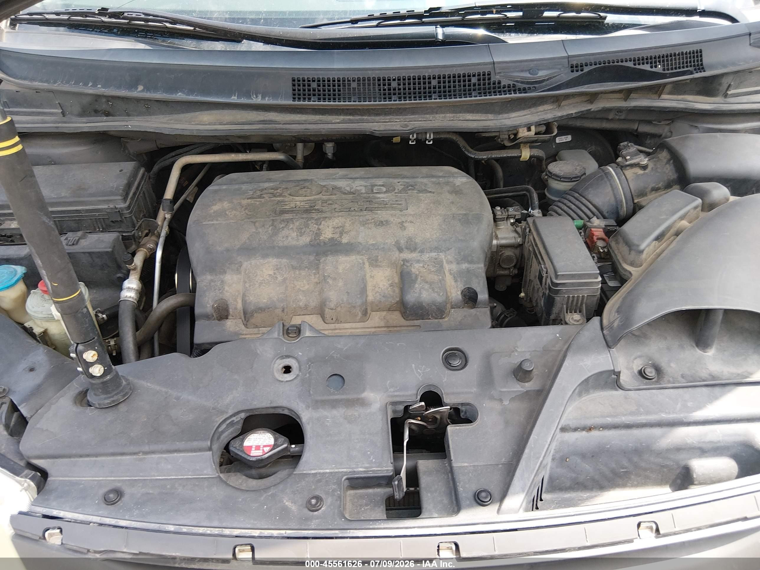 2012 Honda Odyssey Ex-l Gray vin: 5FNRL5H66CB066367