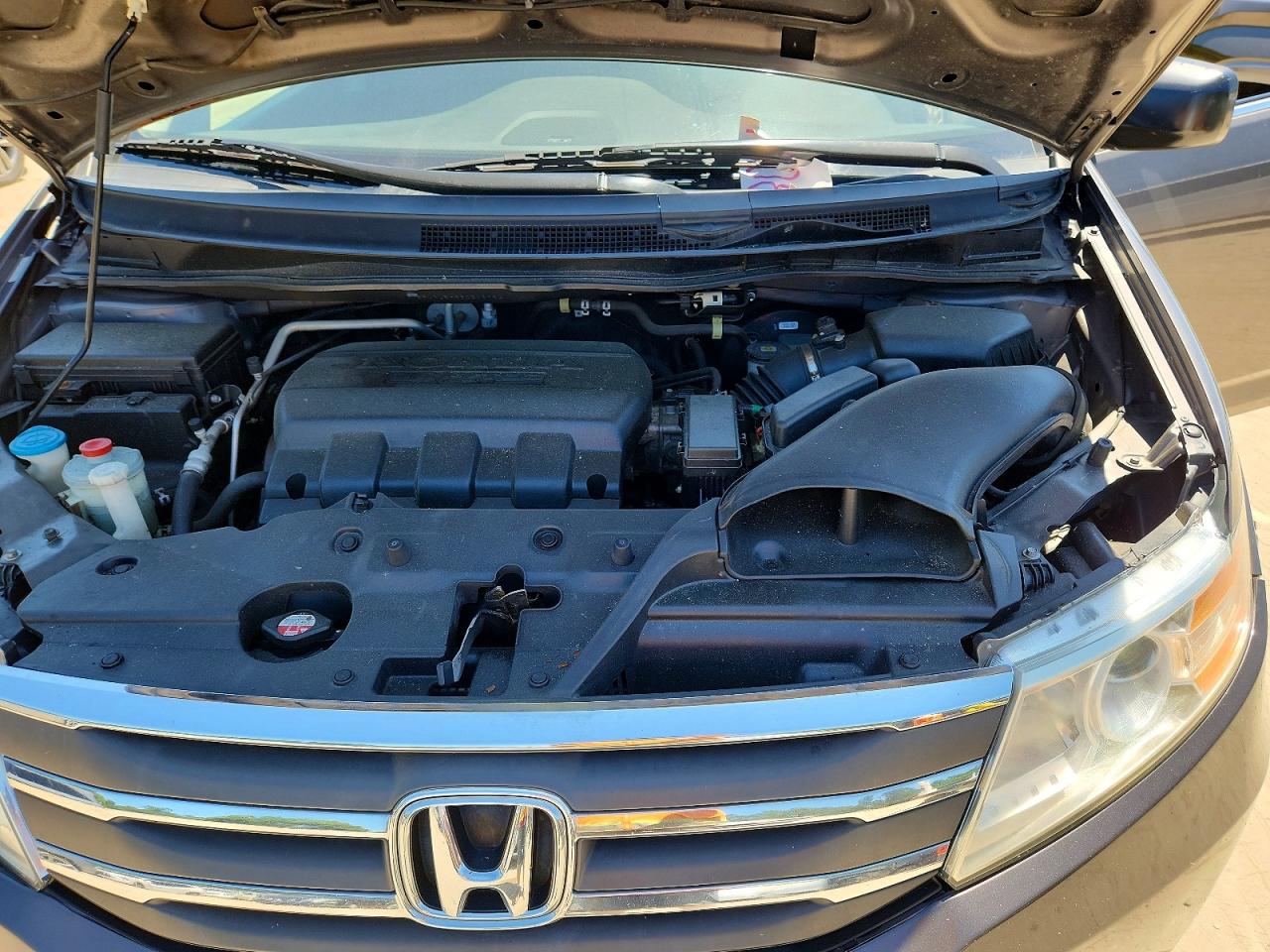 2012 Honda Odyssey Exl Gray vin: 5FNRL5H66CB069821