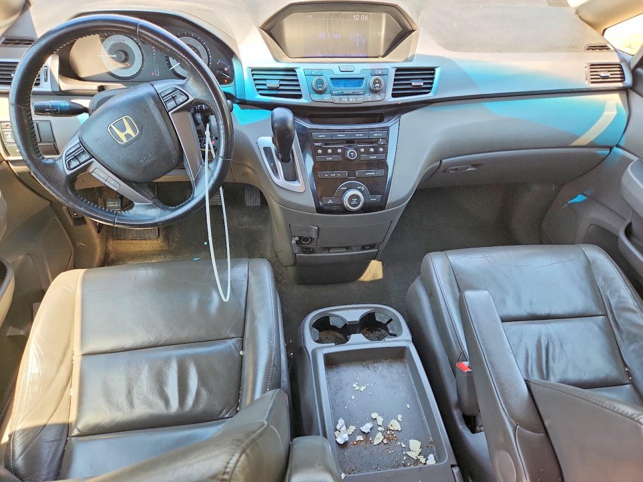 2012 Honda Odyssey Exl Gray vin: 5FNRL5H66CB069821