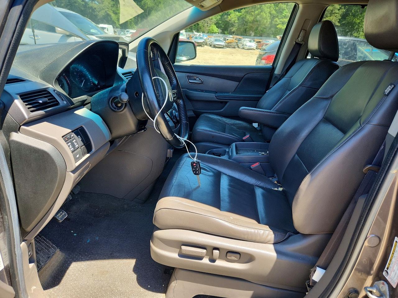2012 Honda Odyssey Exl Gray vin: 5FNRL5H66CB069821