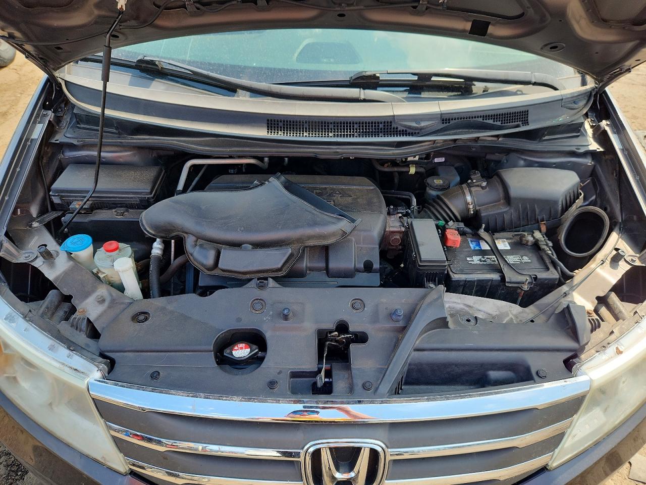 2012 Honda Odyssey Exl Gray vin: 5FNRL5H66CB070953