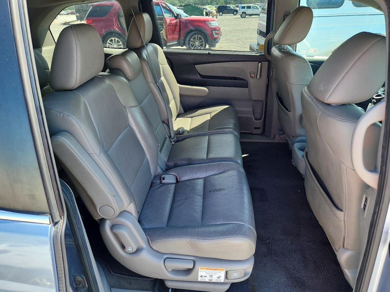 2012 Honda Odyssey Exl Blue vin: 5FNRL5H66CB072301