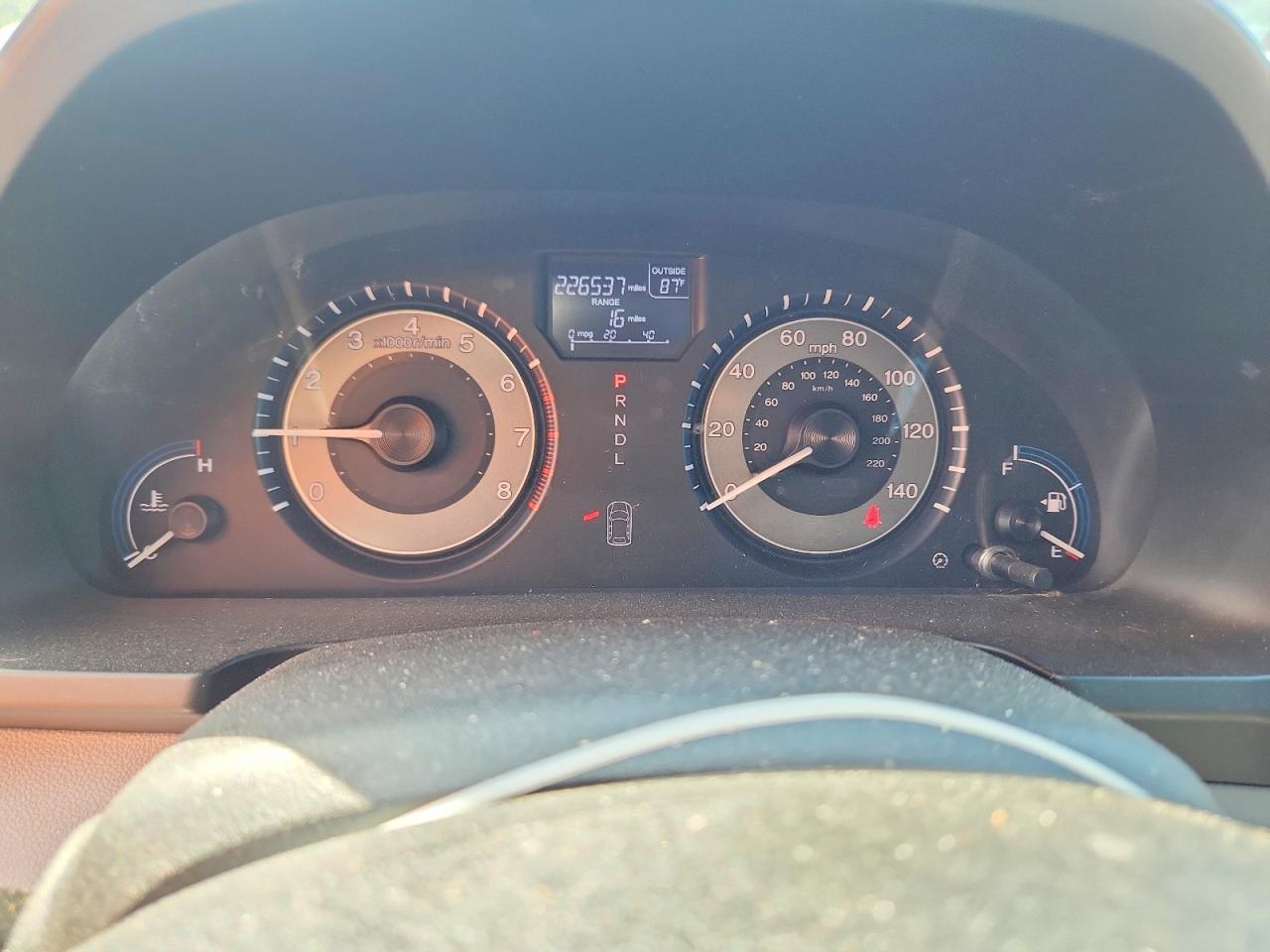 2012 Honda Odyssey Exl Blue vin: 5FNRL5H66CB072301