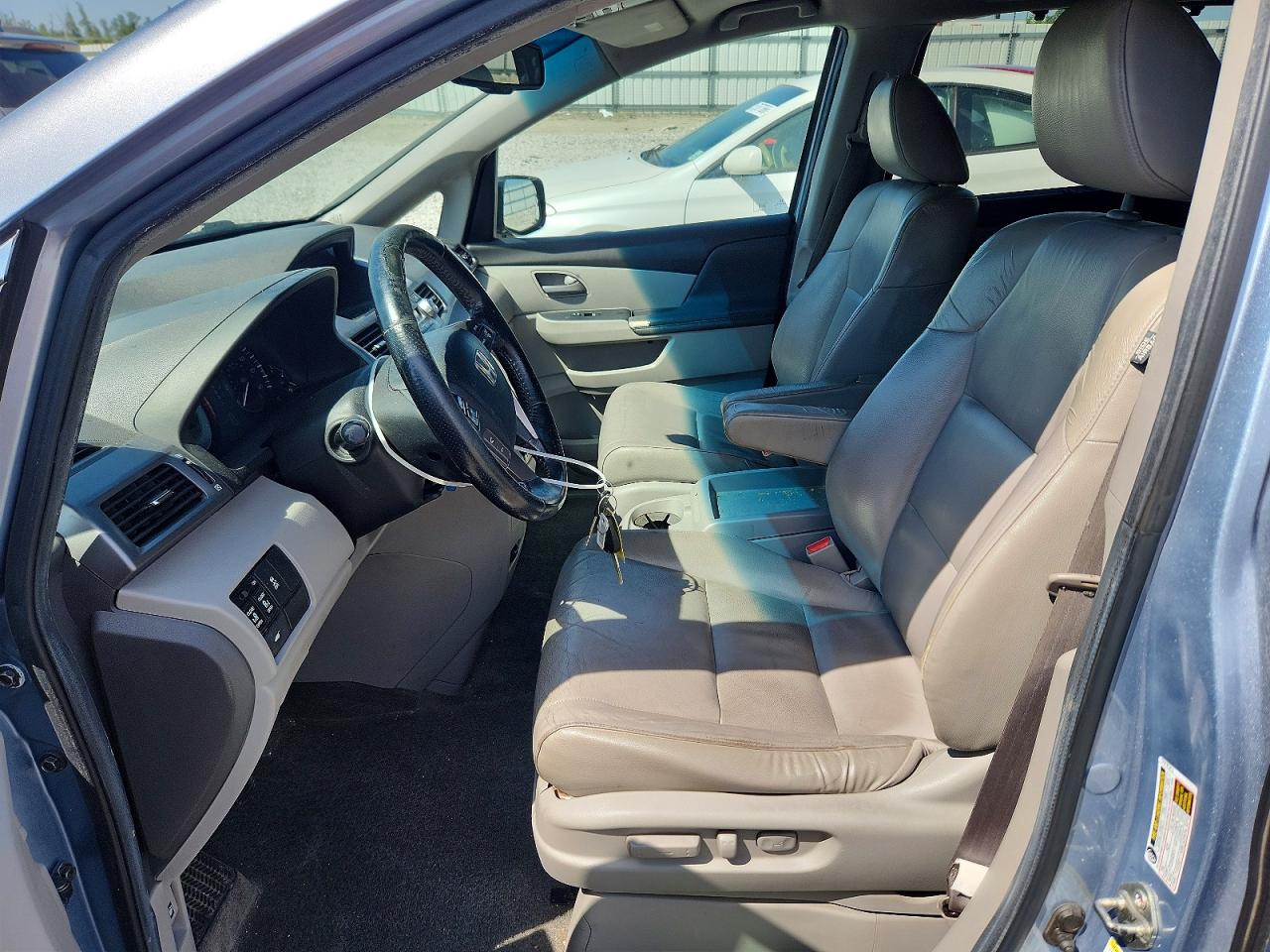 2012 Honda Odyssey Exl Blue vin: 5FNRL5H66CB072301