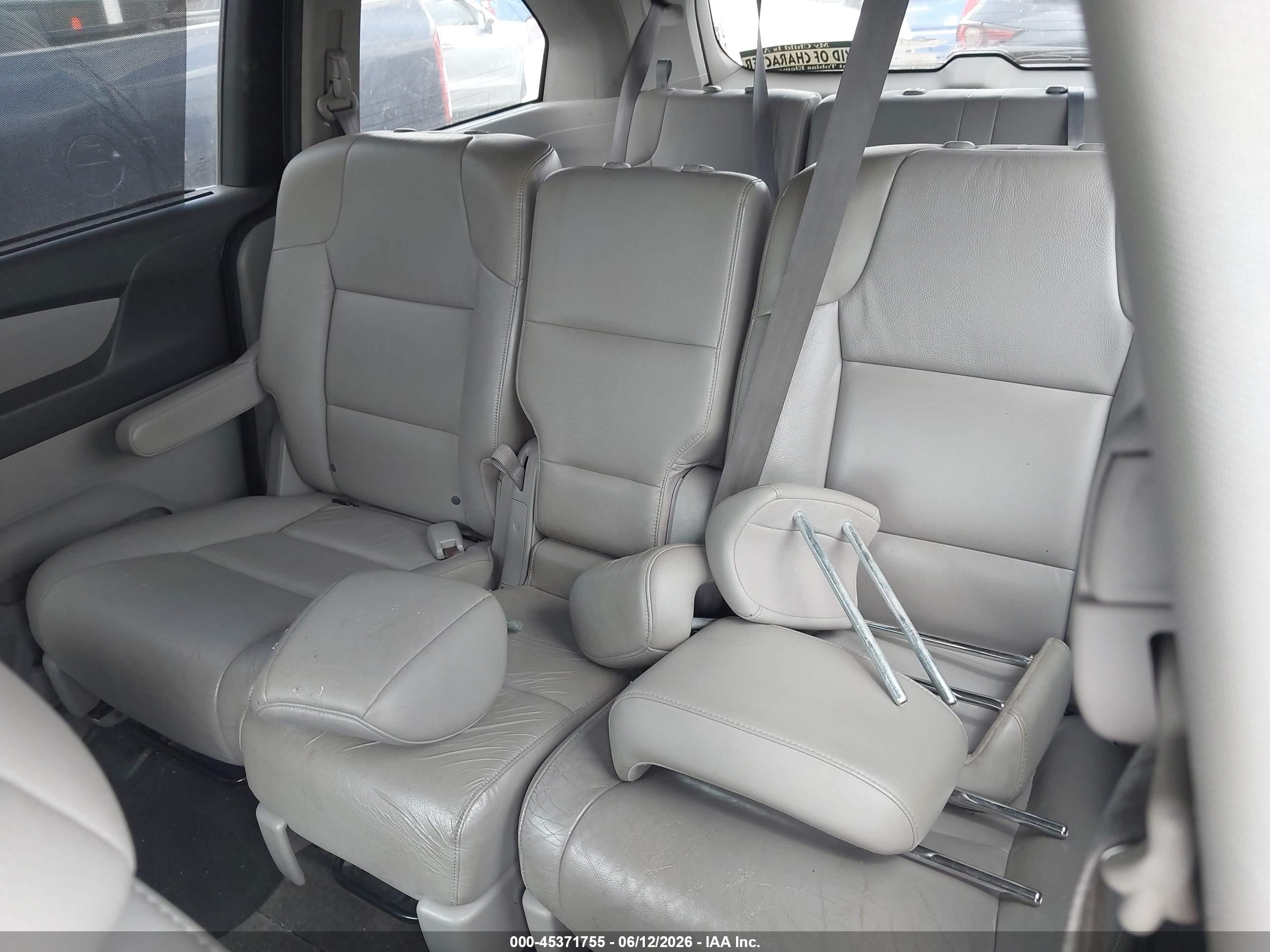 2012 Honda Odyssey Ex-l Blue vin: 5FNRL5H66CB085839