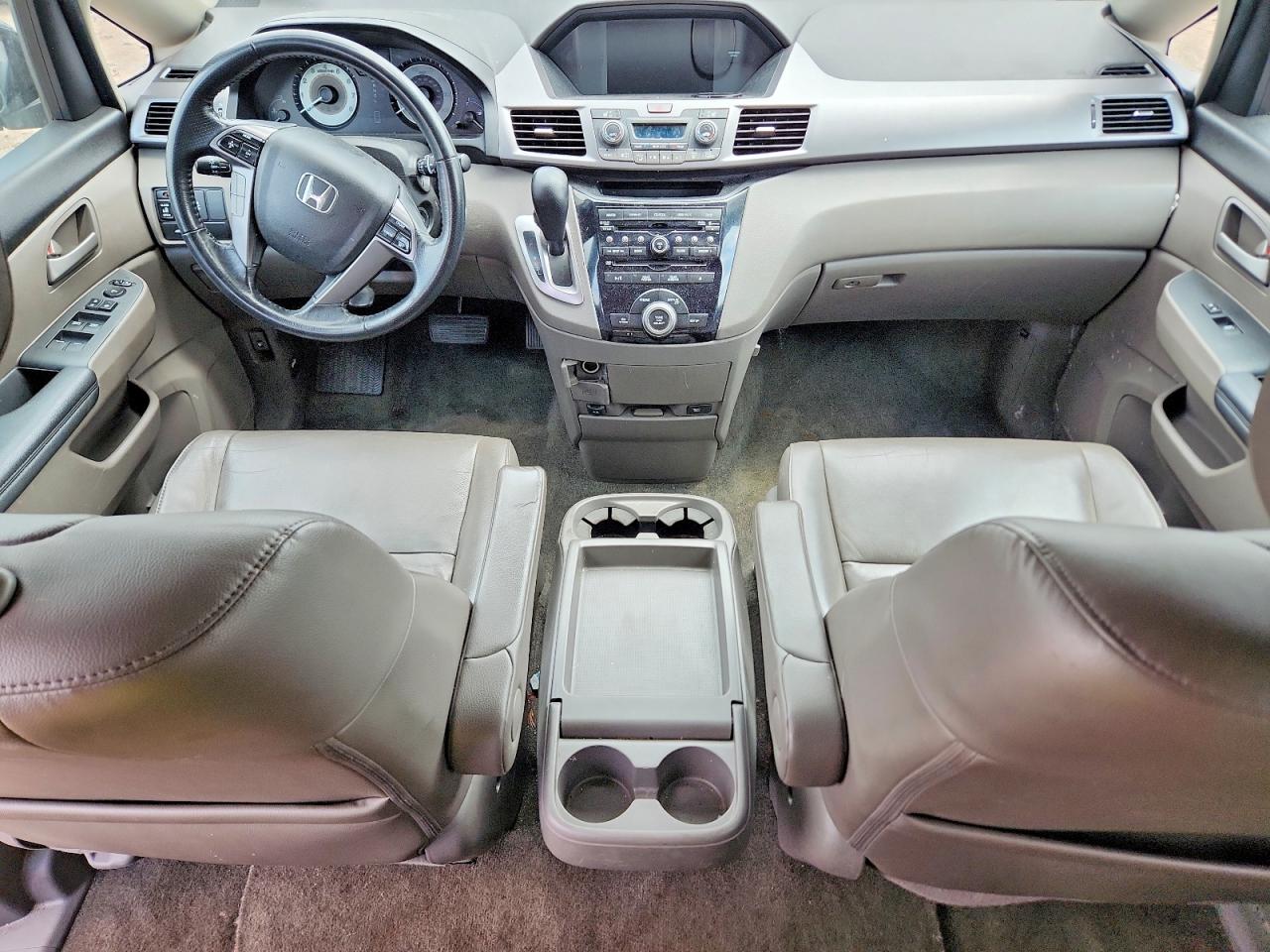 2012 Honda Odyssey Exl Gray vin: 5FNRL5H66CB087235