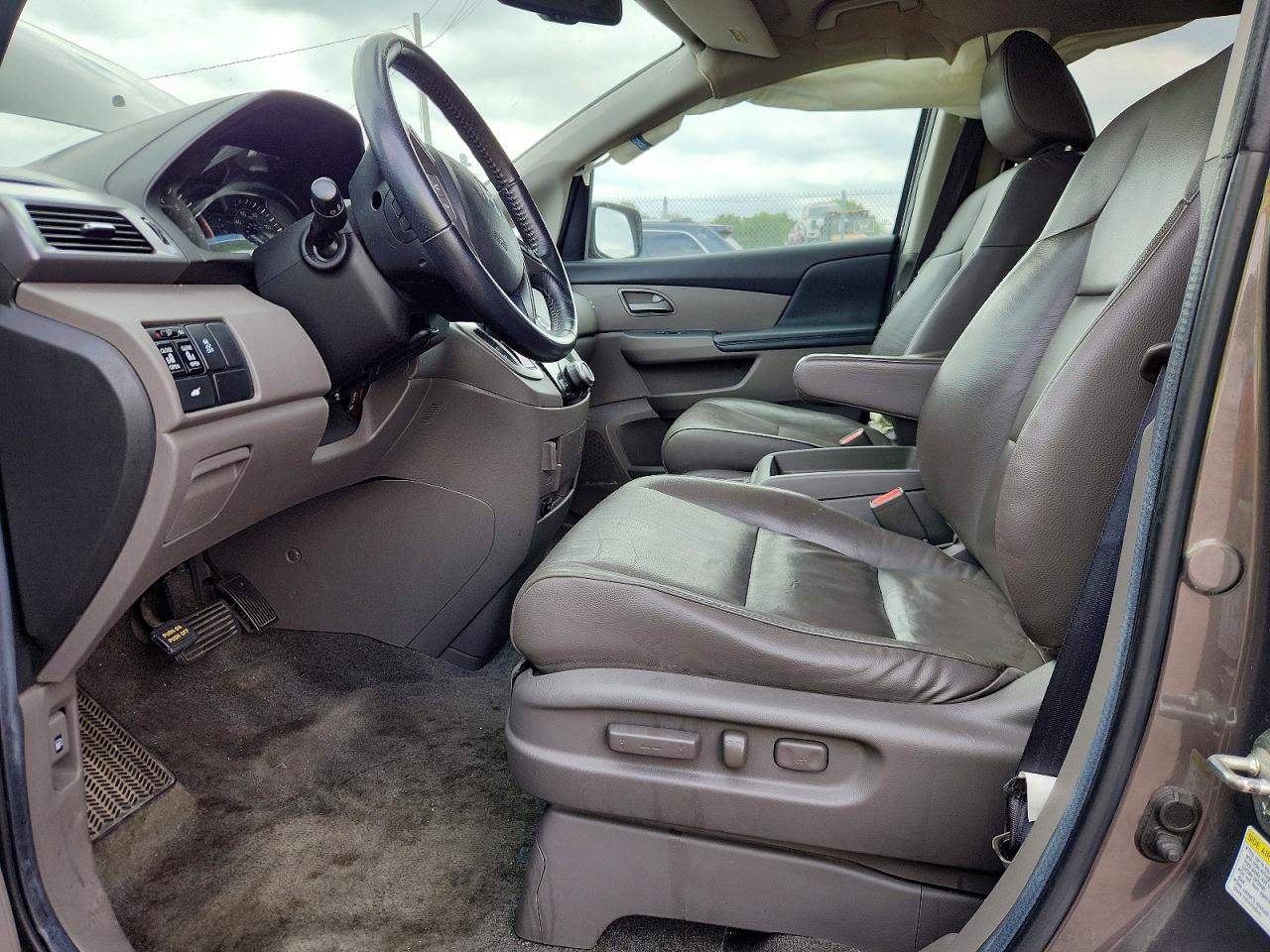2012 Honda Odyssey Exl Gray vin: 5FNRL5H66CB087235