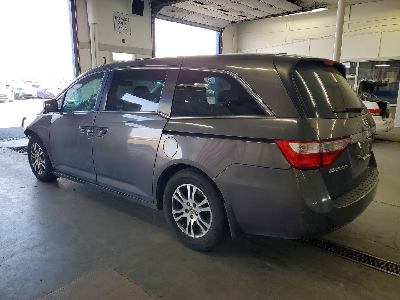 2012 Honda Odyssey Exl Gray vin: 5FNRL5H66CB099272