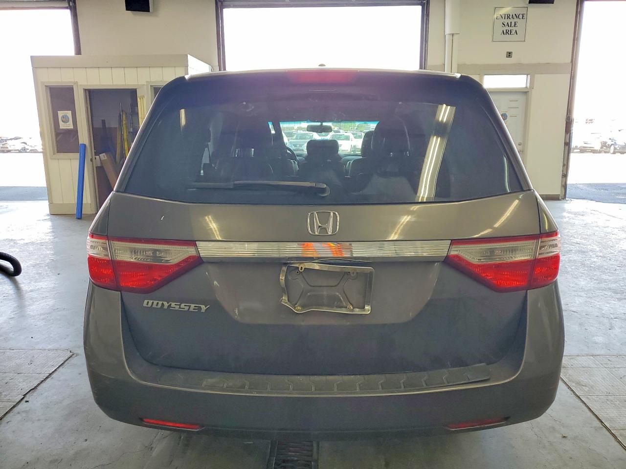 2012 Honda Odyssey Exl Gray vin: 5FNRL5H66CB099272