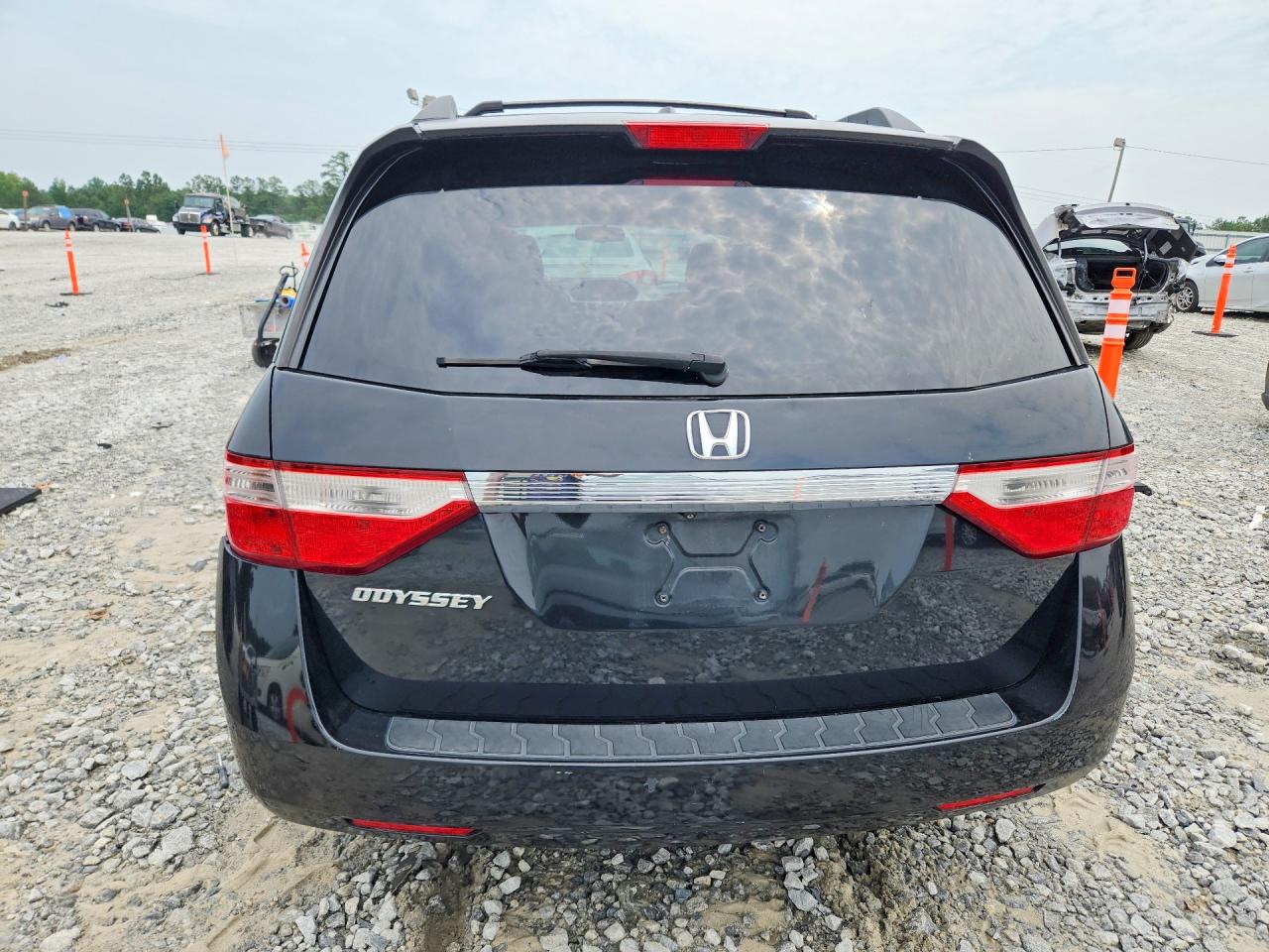 2012 Honda Odyssey Exl Черный vin: 5FNRL5H66CB116555