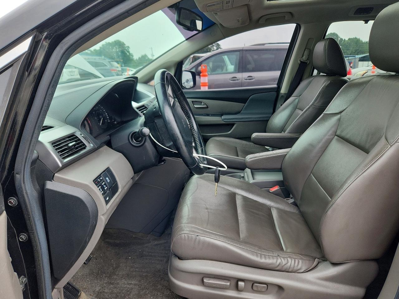 2012 Honda Odyssey Exl Черный vin: 5FNRL5H66CB116555