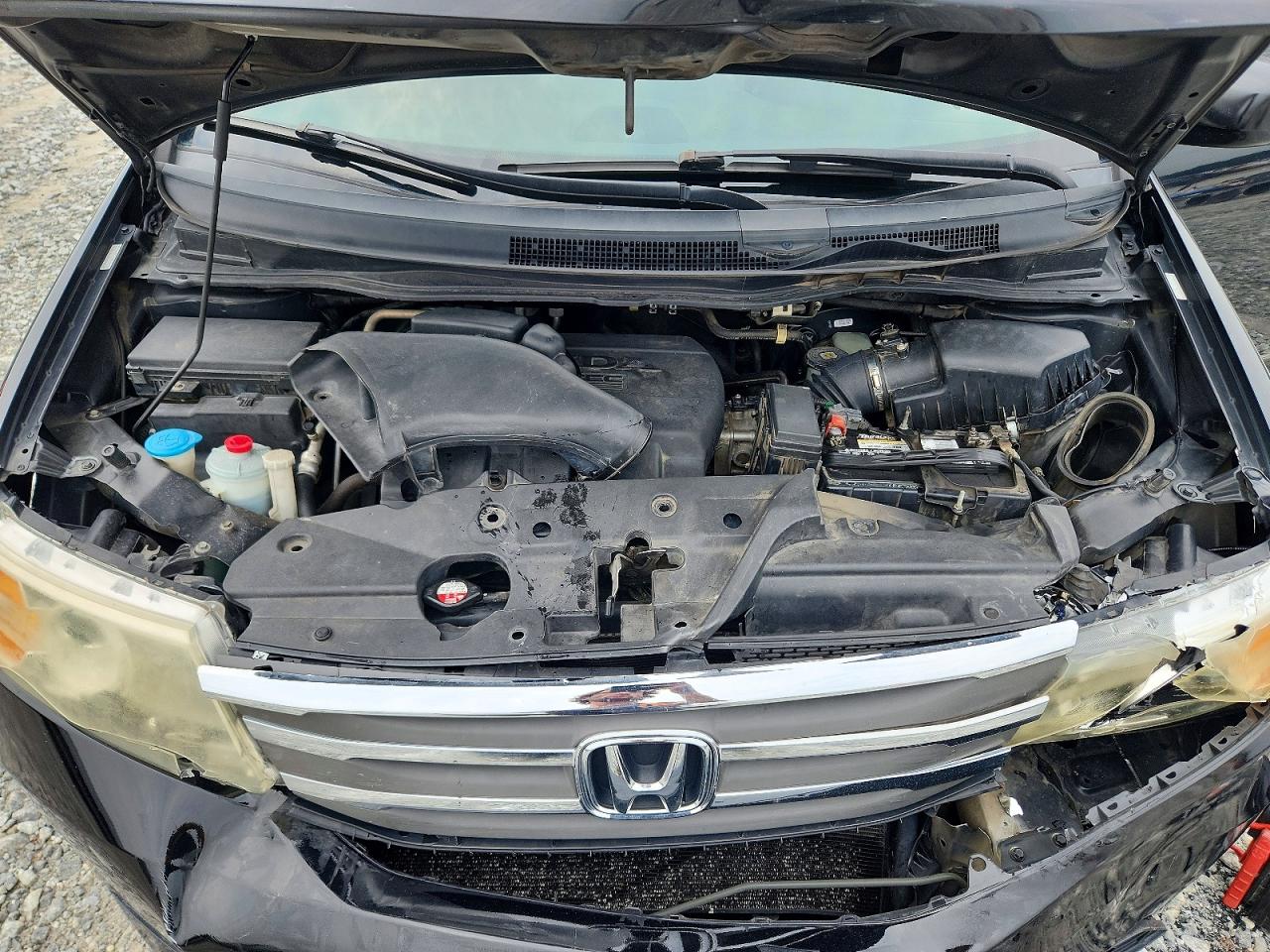2012 Honda Odyssey Exl Черный vin: 5FNRL5H66CB116555