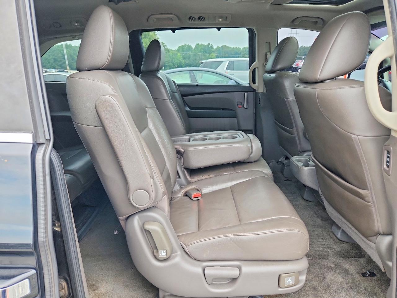 2012 Honda Odyssey Exl Черный vin: 5FNRL5H66CB116555