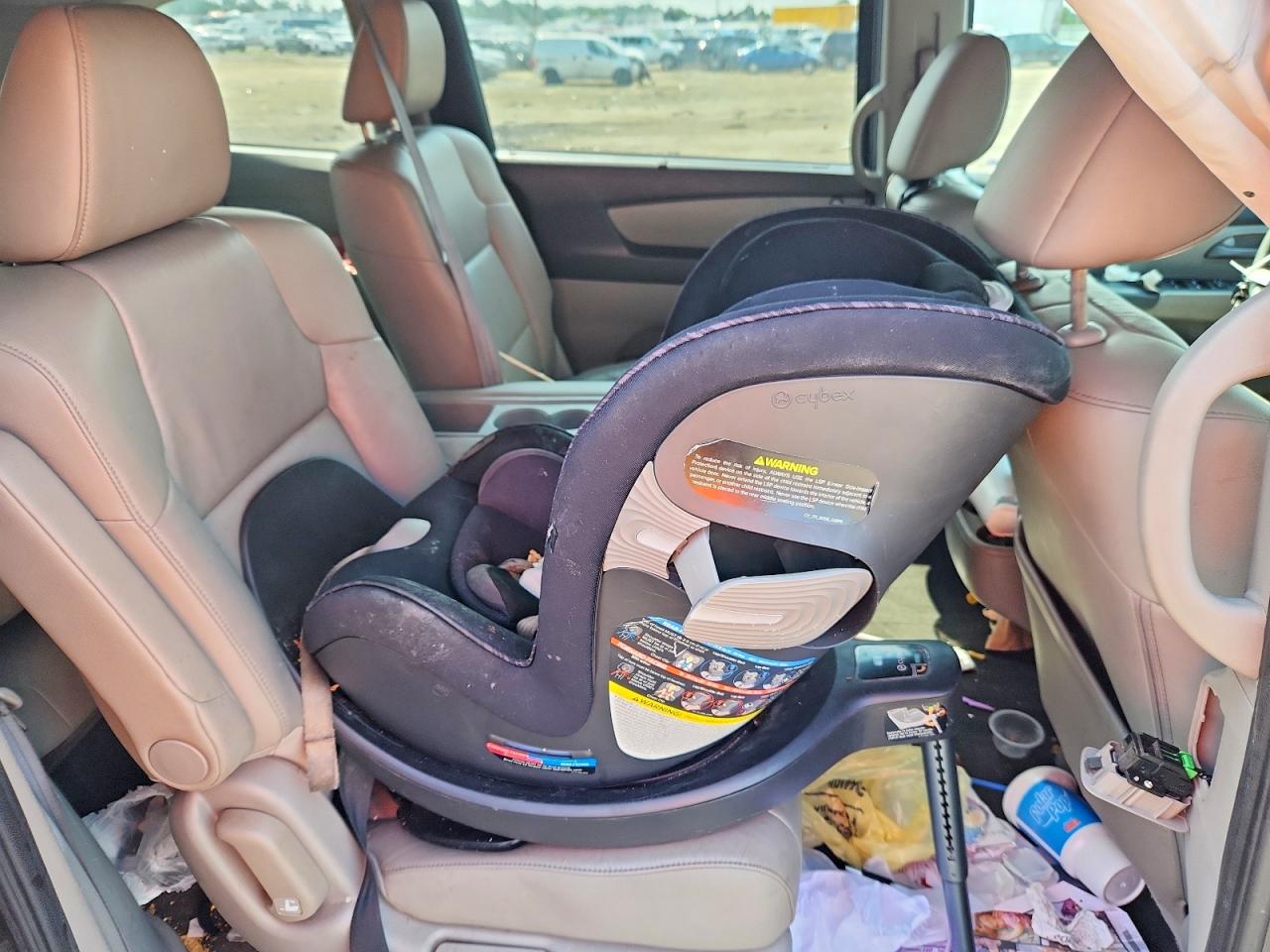 2012 Honda Odyssey Exl Gray vin: 5FNRL5H66CB119665