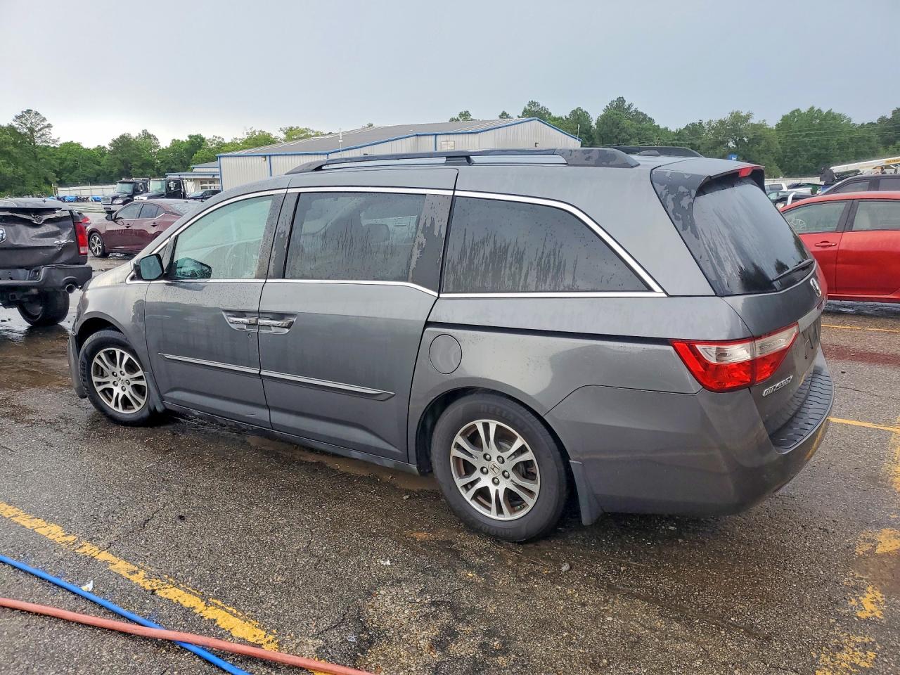 2012 Honda Odyssey Exl Gray vin: 5FNRL5H66CB124204