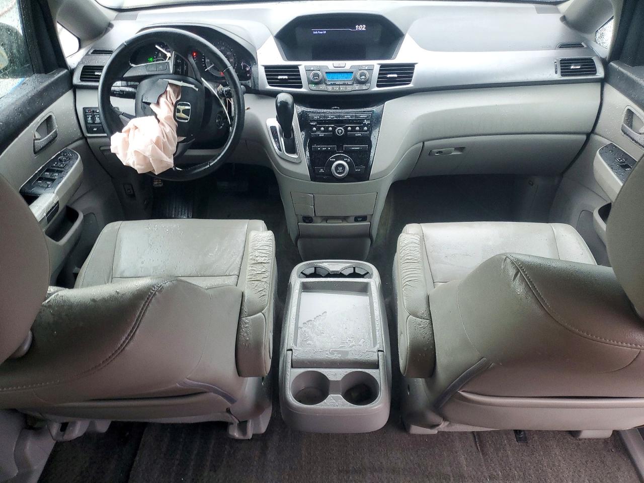 2012 Honda Odyssey Exl Gray vin: 5FNRL5H66CB124204