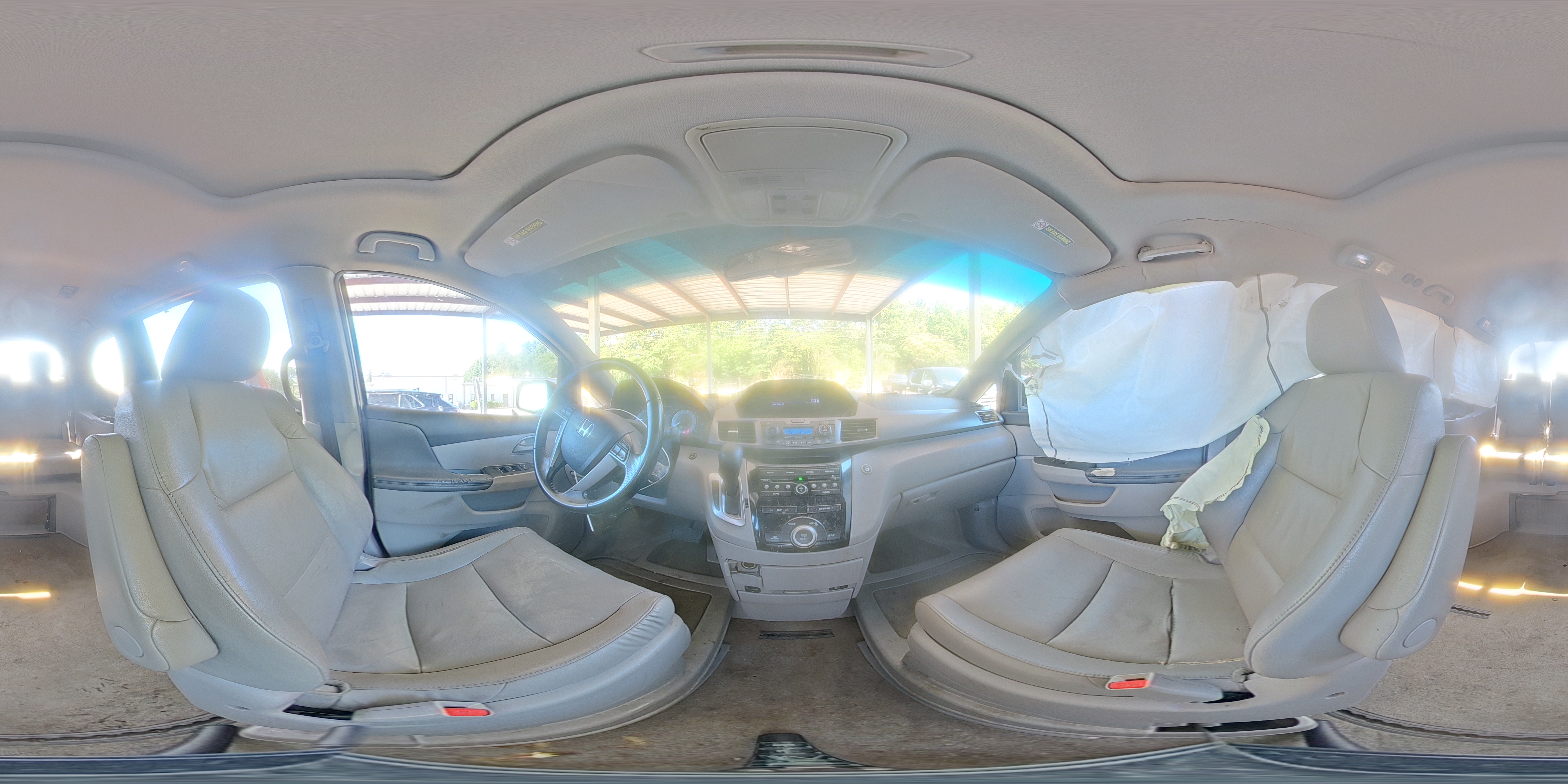 2012 Honda Odyssey Exl Серебряный vin: 5FNRL5H66CB129841