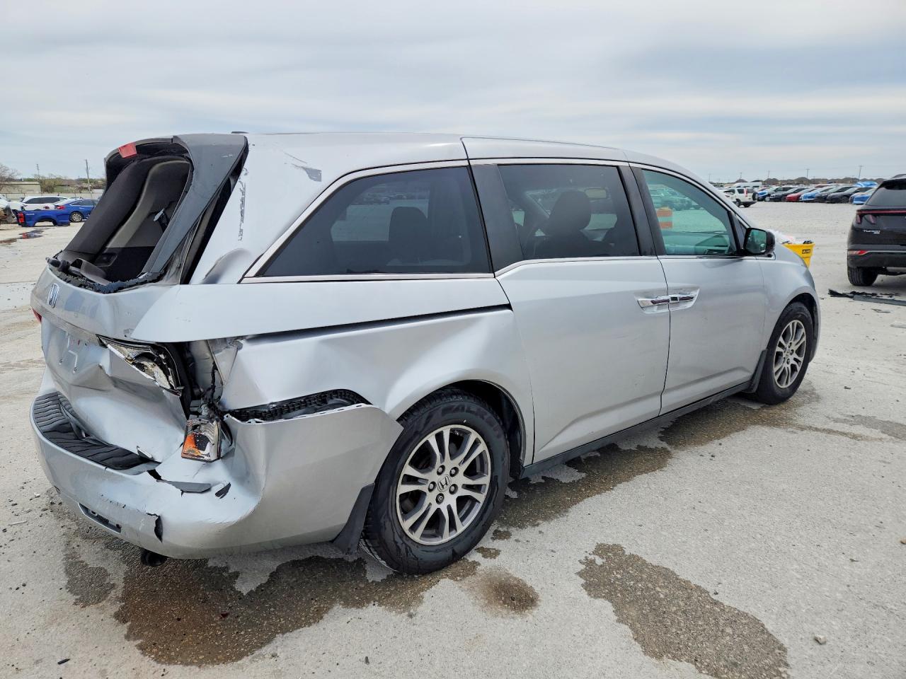 2012 Honda Odyssey Exl Серебряный vin: 5FNRL5H66CB146414