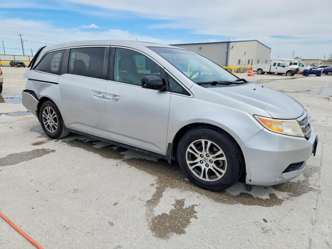 2012 Honda Odyssey Exl Серебряный vin: 5FNRL5H66CB146414