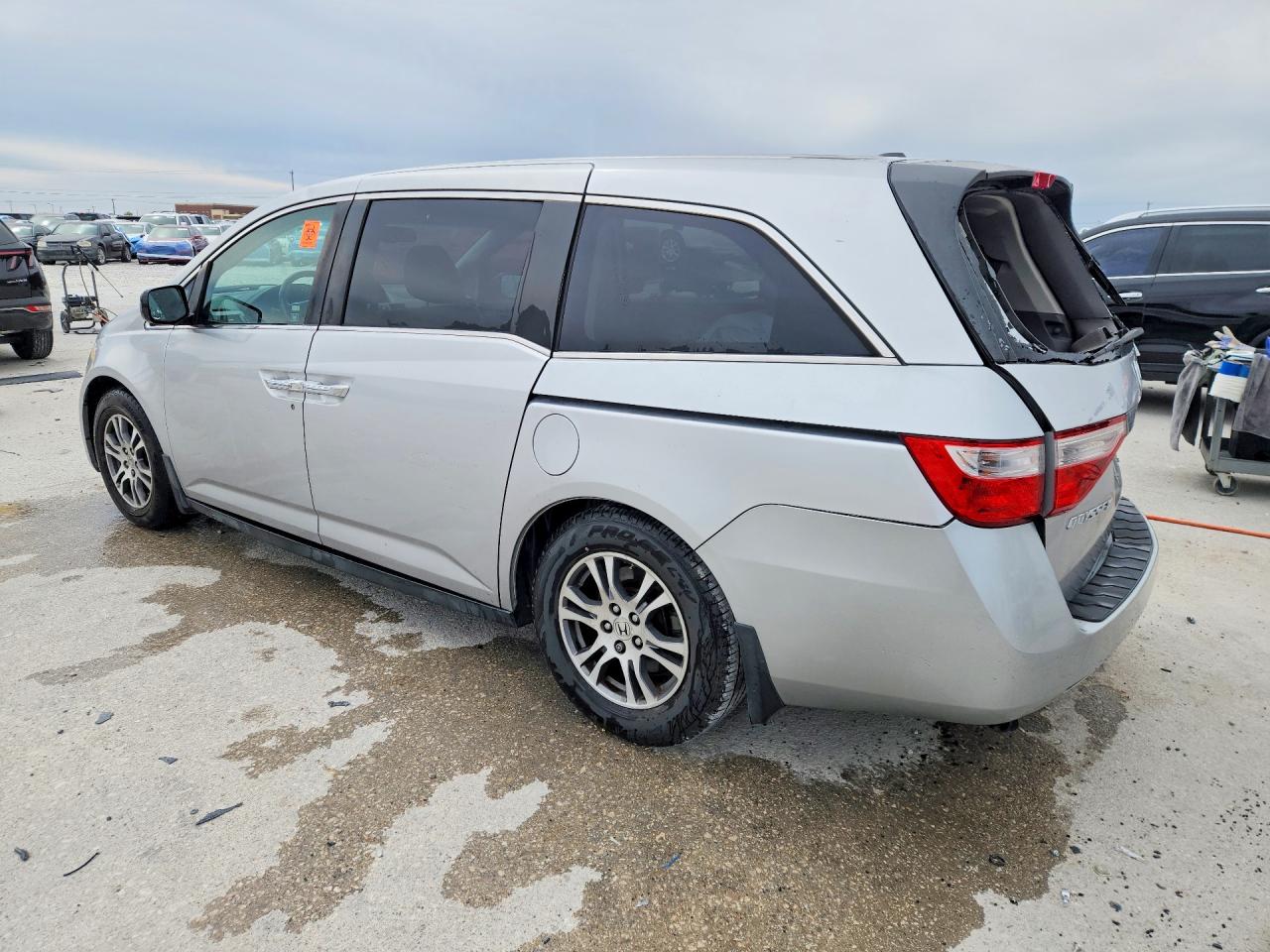 2012 Honda Odyssey Exl Серебряный vin: 5FNRL5H66CB146414