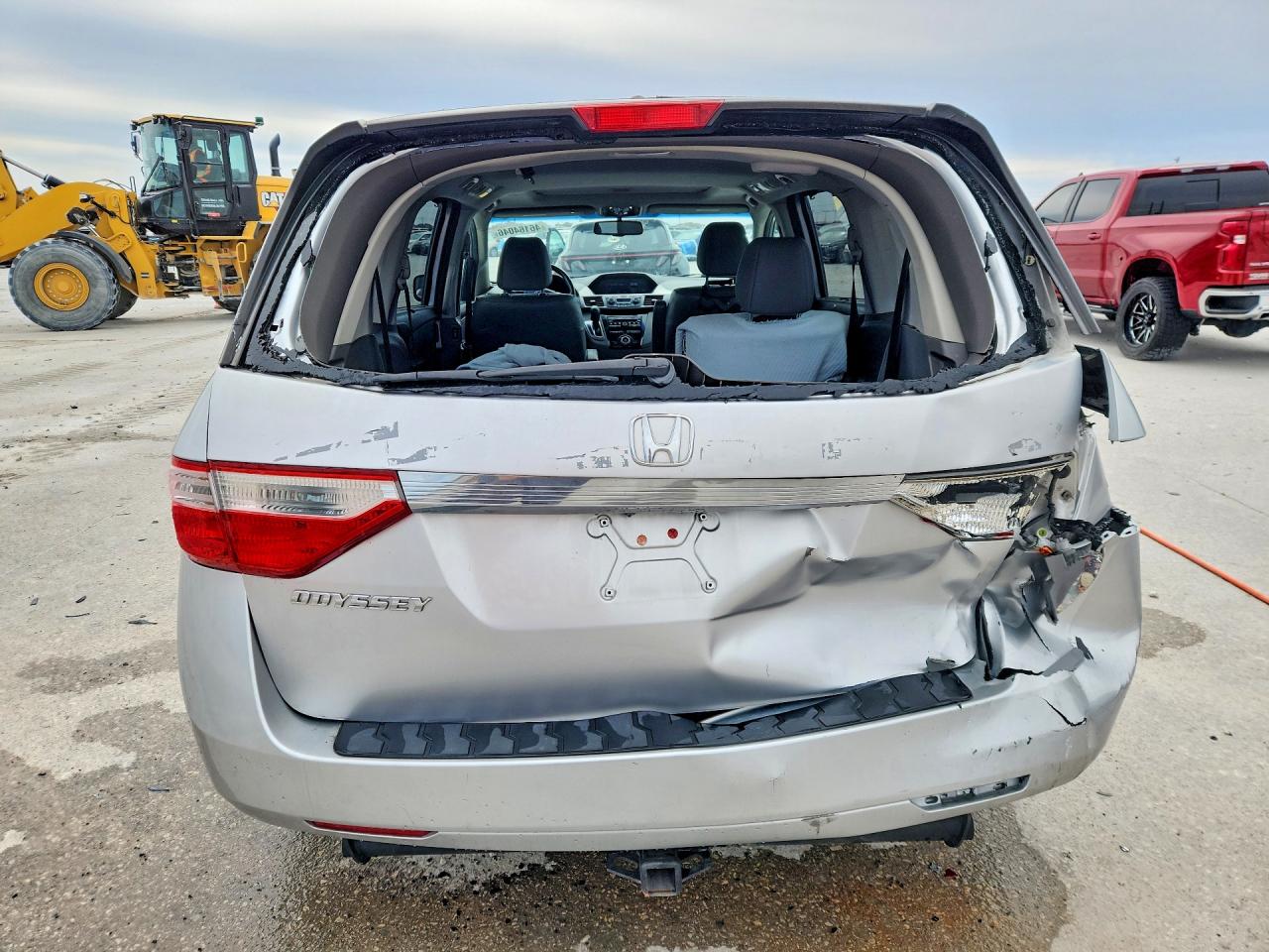 2012 Honda Odyssey Exl Серебряный vin: 5FNRL5H66CB146414