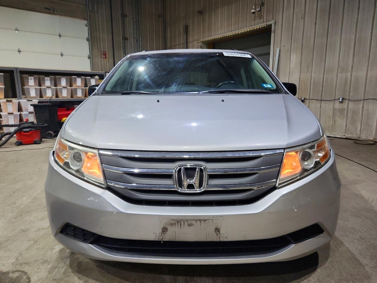 2013 Honda Odyssey Exl Серебряный vin: 5FNRL5H66DB001701