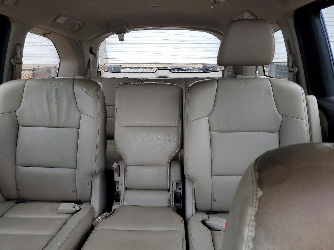 2013 Honda Odyssey Exl Burgundy vin: 5FNRL5H66DB011466
